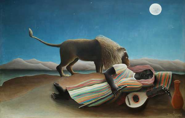 The Sleeping Gypsy, by Henri Rousseau (1897)