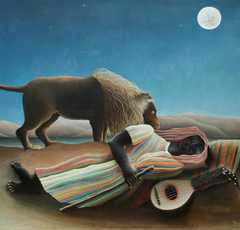The Sleeping Gypsy, by Henri Rousseau (1897)