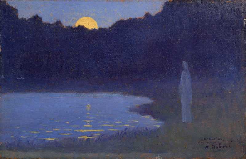 Alphonse Osbert (1857 - 1939): Solitude