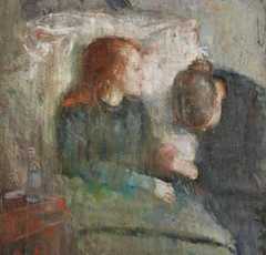 The Sick Child, Edvard Munch (1855)