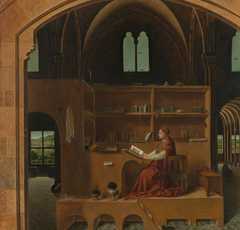 Saint Jerome in his Study, by Antonello da Messina (1474)
