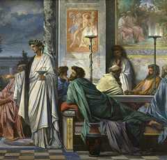 Plato's Symposium, by Anselm Feuerbach (1869)