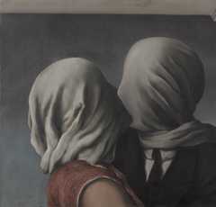 The Lovers, by René Magritte (1928)