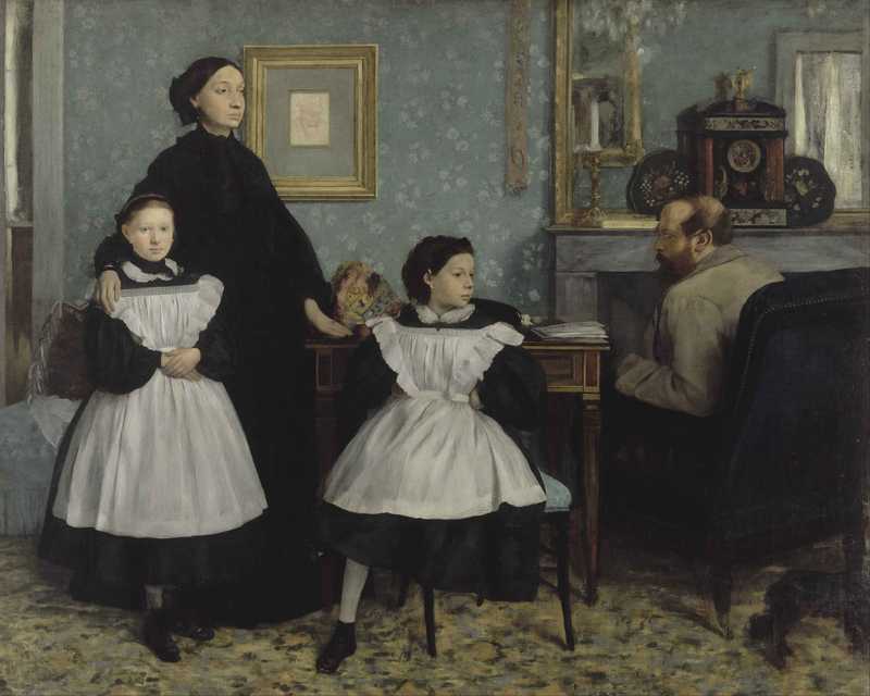 The Bellelli Family, by Edgar Degas (1858)
