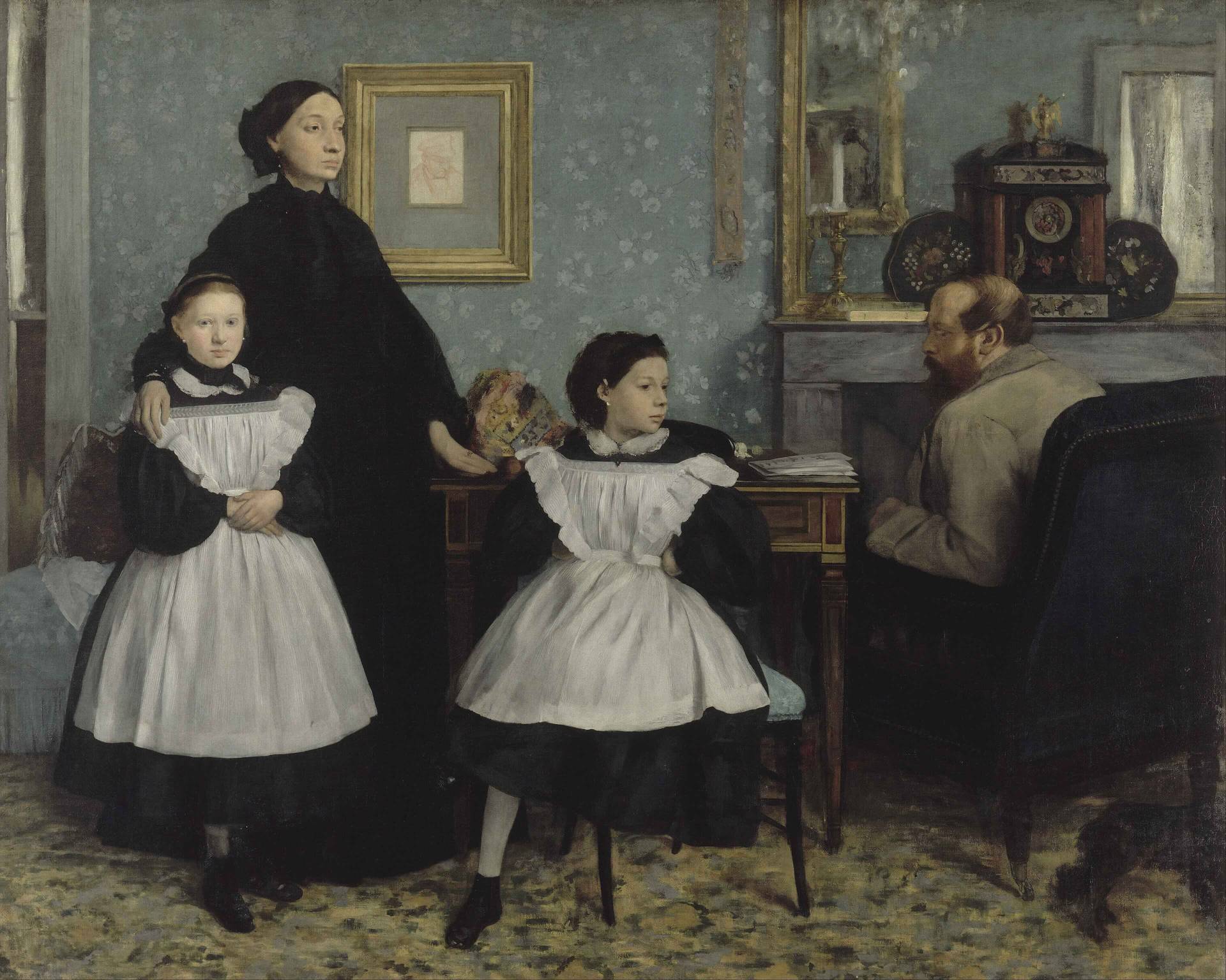 The Bellelli Family, by Edgar Degas (1858)