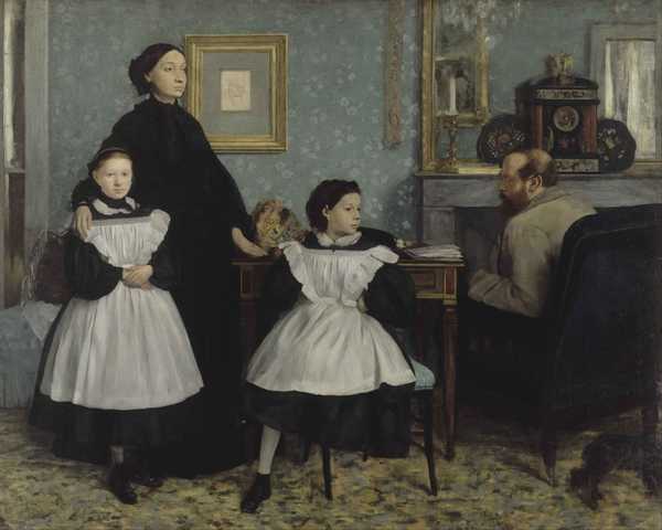 The Bellelli Family, by Edgar Degas (1858)