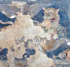 Delos Museum Mosaik Dionysos 06