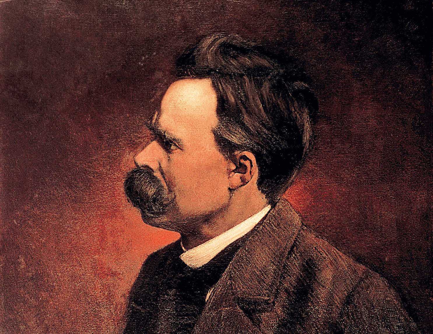 Portrait of Friedrich Nietzsche, by Rudolf Köselitz (1883)