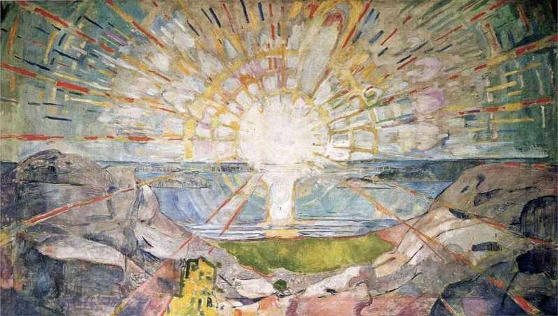 The Sun, Edvard Munch (c. 1911)