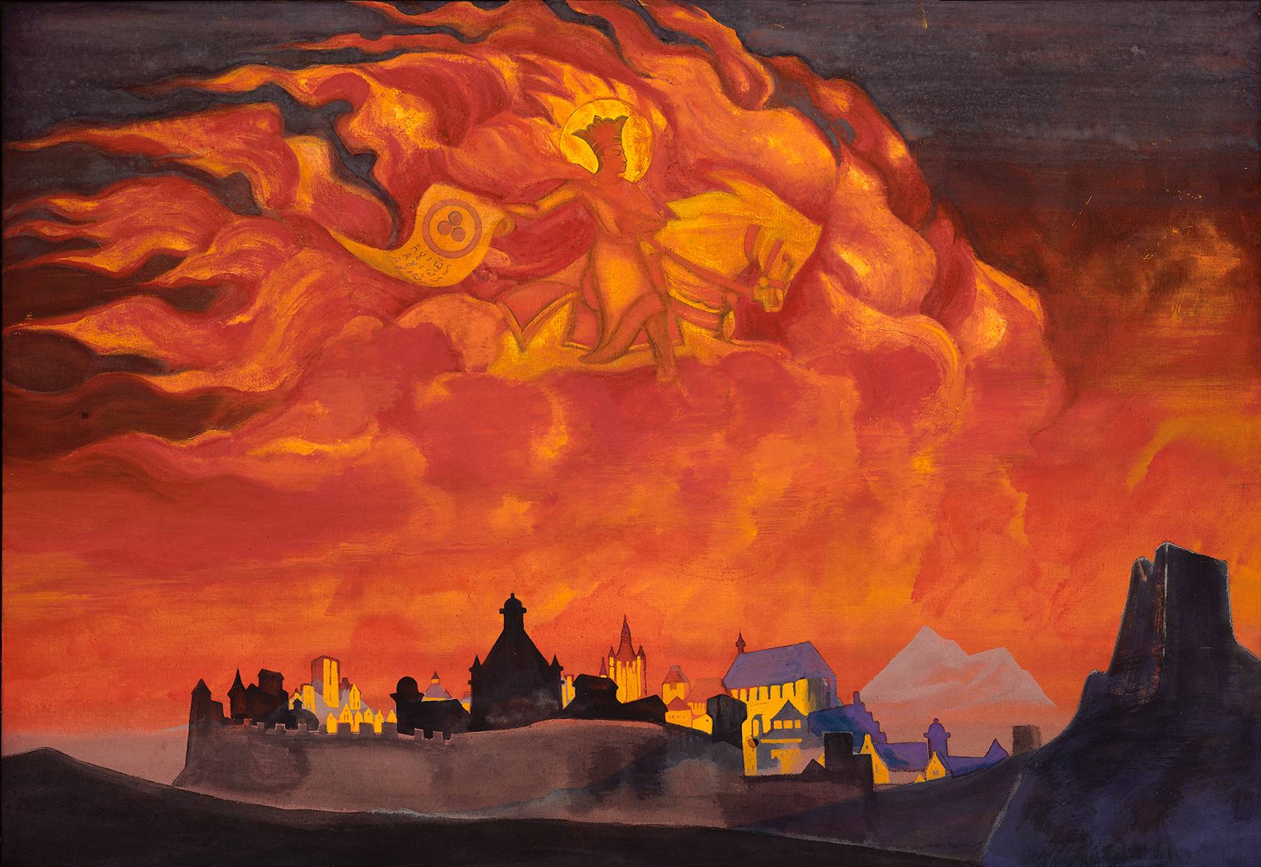 St. Sophia the Almighty Wisdom, by Nicholas Roerich (1932)