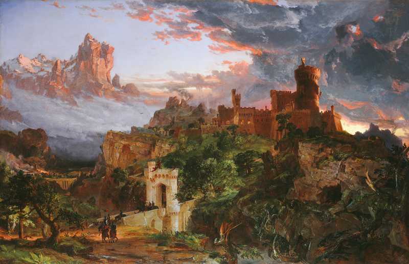 Jasper Francis Cropsey, The Spirit of War (1851)