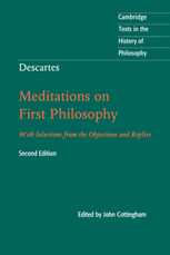 Meditations on First Philosophy, by René Descartes