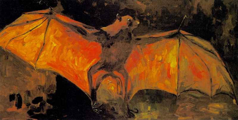 The Bat, by Vincent van Gogh (1853–1890)