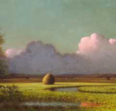 Sunlight and Shadow, The Newbury Marshes, Martin Johnson Heade (c. 1871/1875)