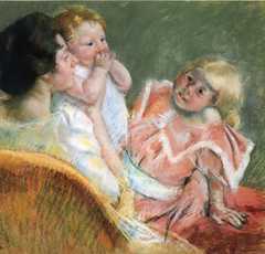 Mother and Children, Mary Cassatt (1901)