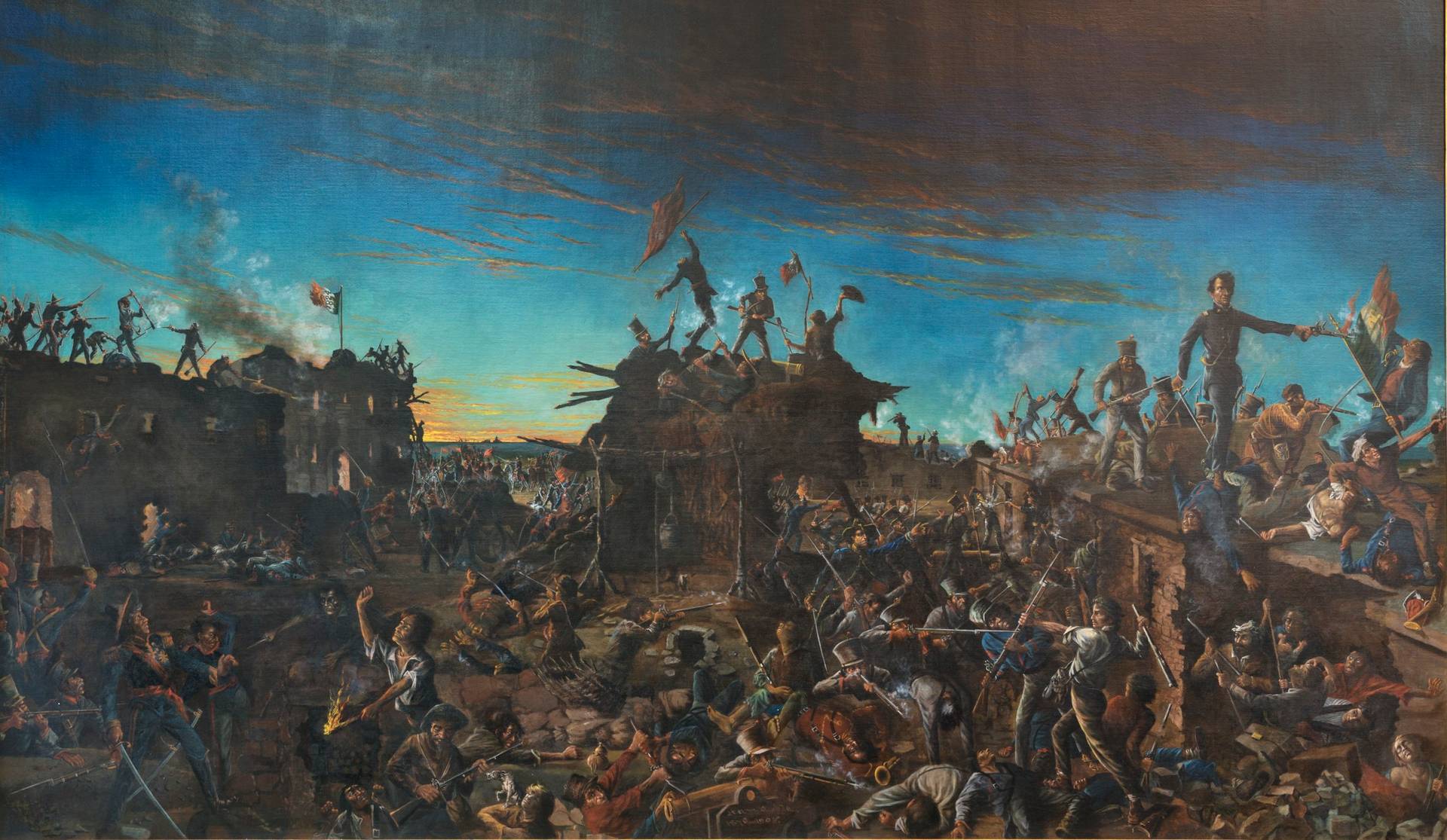 Dawn at the Alamo, Henry Arthur McArdle (1905)
