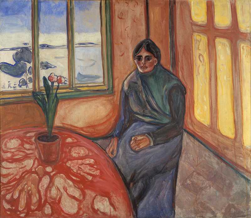 Melancholy, by Edvard Munch (1900)