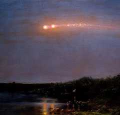 The Meteor of 1860, by Frederic Edwin Church