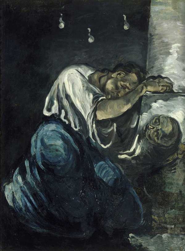 La Douleur (Sorrow) (1868-1869) by Paul Cézanne