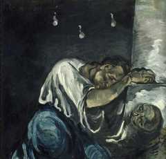 La Douleur (Sorrow) (1868-1869) by Paul Cézanne